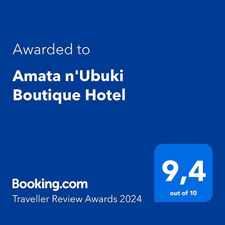 Amata N'Ubuki Boutique Hotel Kigali Exterior foto