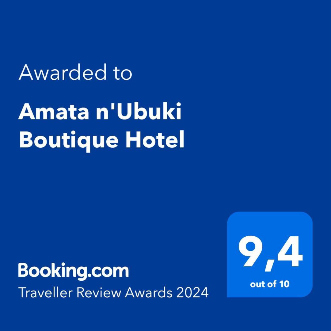 Amata N'Ubuki Boutique Hotel Kigali Exterior foto